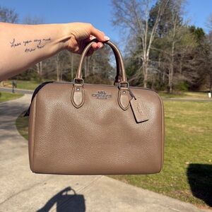 Coach Brown Leather Satchel